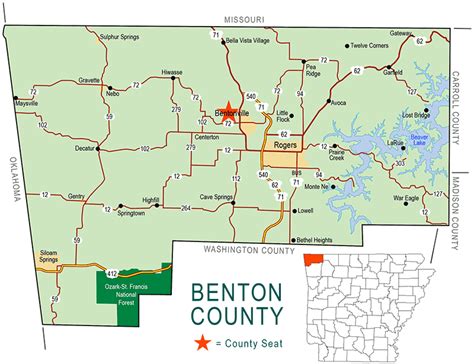 Map Of Benton County Arkansas | Hot Sex Picture