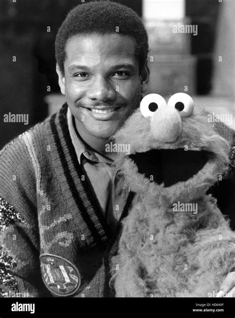 SESAME STREET, Kevin Clash (puppeteer) with his main character Elmo ca ...