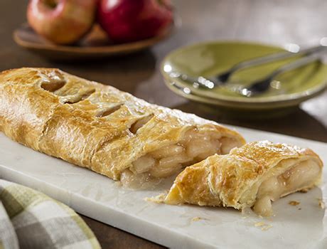 Easy Apple Strudel - Puff Pastry