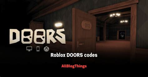 Roblox DOORS codes (November 2023) | Coding, Roblox, Game codes