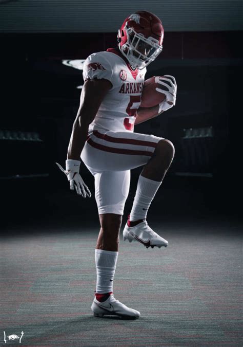 Arkansas Razorbacks reveal new jerseys for the 2020 football season