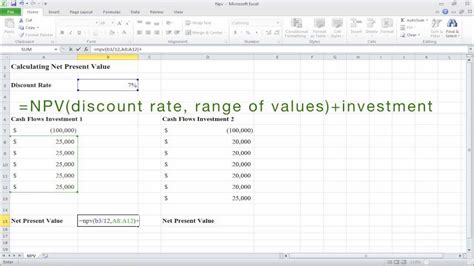 How To Find Npv On Excel - Haiper