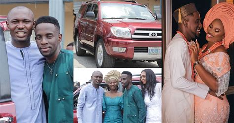 Newly-wed gospel singer, Minister GUC surprises his pastor with a brand new SUV in Port Harcourt ...