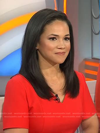 WornOnTV: Laura Jarrett’s red v-neck dress on Today | Laura Jarrett ...