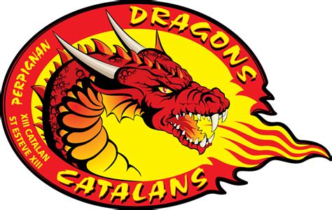 Catalans Dragons Logo - Primary Logo - engage Rugby Super League (SLE ...