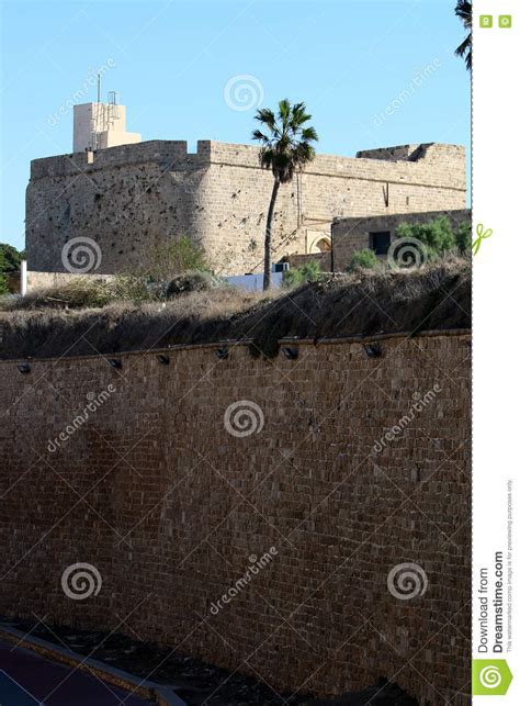 Ancient Akko - an Old Fortress on the Sea Editorial Photo - Image of ...