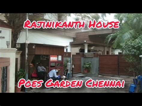 Poes Garden Rajinikanth House Address | Fasci Garden