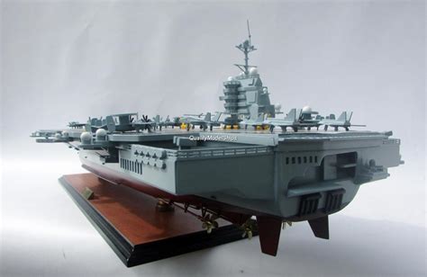 USS Gerald R. Ford CVN 78 Aircraft Carrier – Handcrafted Model Scale 1/ ...