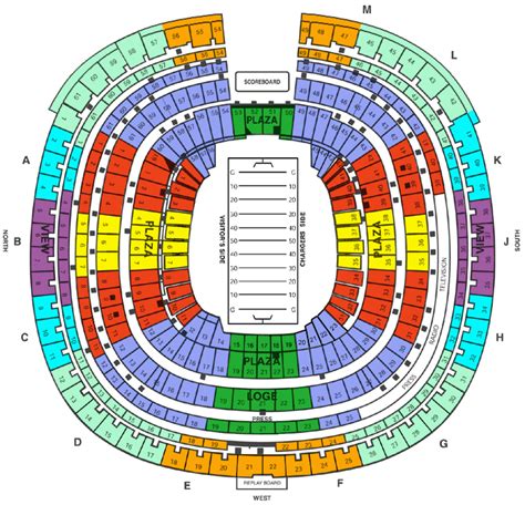 Chargers Qualcomm Stadium Seating Chart - Stadium Seating Chart