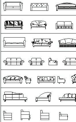 8 Pics Sofa Cad Block Elevation And Review - Alqu Blog