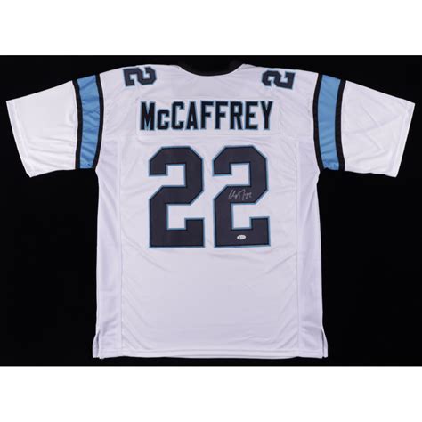 Christian McCaffrey Signed Jersey (Beckett COA) | Pristine Auction