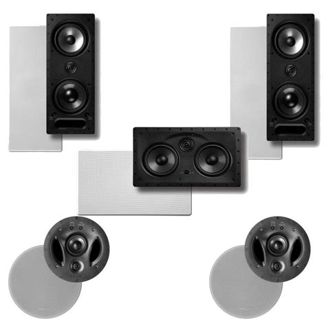 Polk Audio Surround System: Pair of 265-rt, 1 255c-rt In-wall, Pair of 90-rt N2 free image download