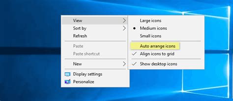 How to undo 'auto arrange icons' in Windows and restore the previous ...