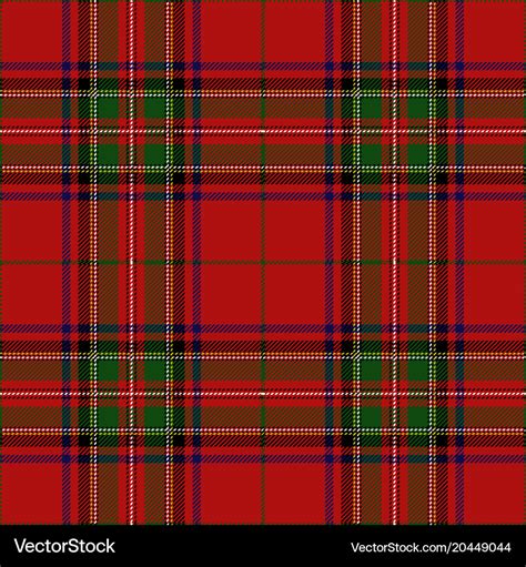 Clan stewart scottish tartan plaid Royalty Free Vector Image