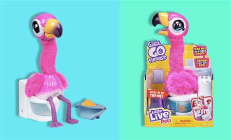 Uh Oh "Gotta Go" Flamingo is the Latest Pooping Toy From Little Live Pets