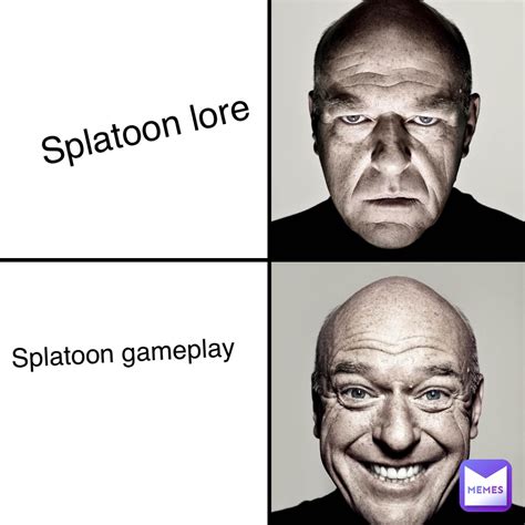 Splatoon gameplay Splatoon lore | @PixelGirl | Memes