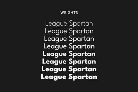 League Spartan Font Free Download | FontSwan | Free fonts download, Free font, Sans serif typeface