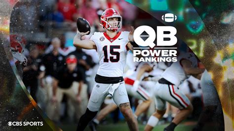 College Football QB Power Rankings: Georgia's Carson Beck on top ...