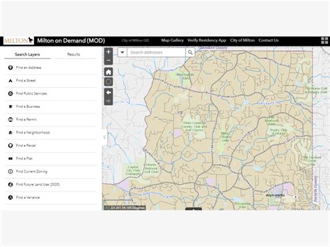 Milton Launches New GIS Interactive Maps | Alpharetta, GA Patch