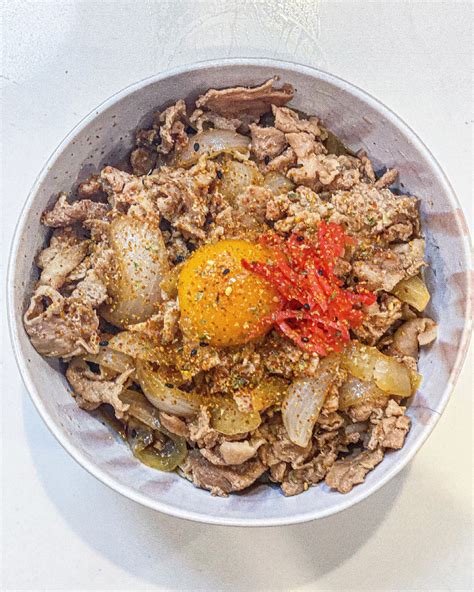 Japanese Pork Bowls (Butadon) — cooking off the cuff