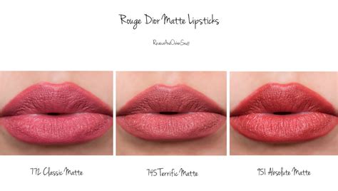 Dior. Rouge Dior Matte Lipsticks Review