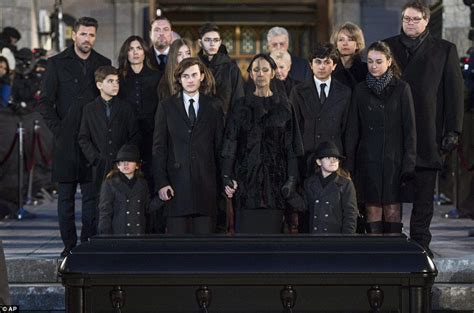 Celine Dion bids farewell to husband René Angélil in public funeral | Celine dion, René angélil ...