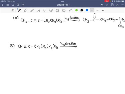 SOLVED: 2) Hydration of Alkenes: Oxymercuration-demercuration a) Provide the reagents used to ...