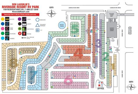 RV PARK MAP - Riverside Resort And Casino