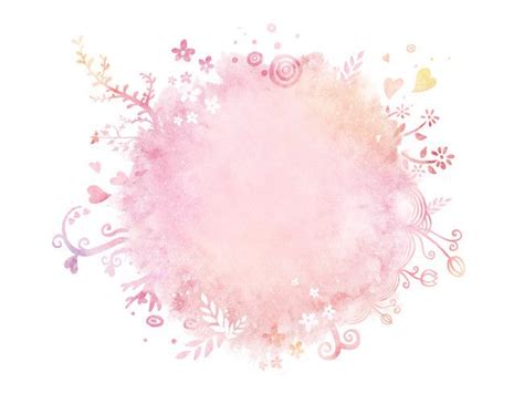 Free Wallpaper, Pink, Loop Background Images, Hand Painted Watercolor ...