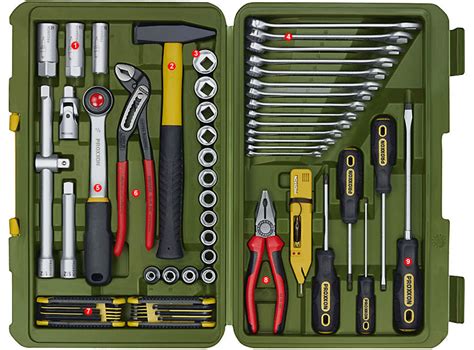 Proxxon 23650 Universal tool set (47-piece)