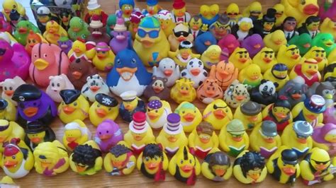 My rubber duck collection Sept 2019 - YouTube