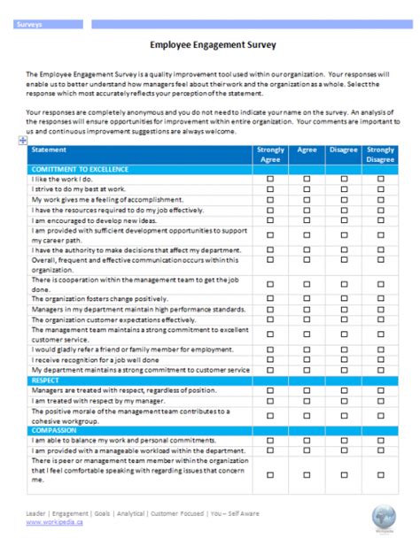 Employee Engagement Survey