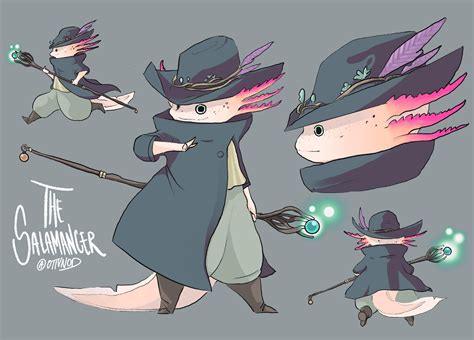 Necalotl the Axolotl Salamancer! follow up at 'overlukk' on twitch and ...