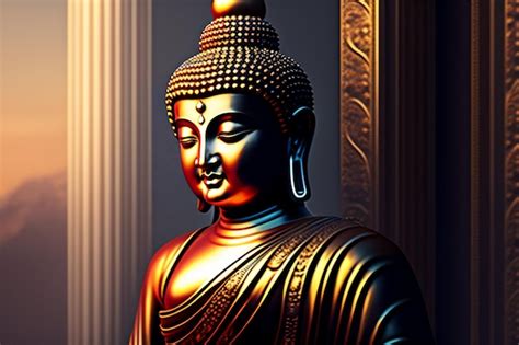 Free Photo | A statue of buddha with the word buddha on it