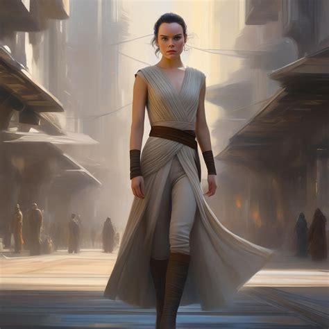 Daisy Ridley as Rey #2 by QuantumReel on DeviantArt