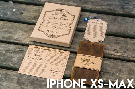 iPhone X Leather Wallet Case - No.01 - Galen Leather