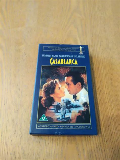 CASABLANCA, VHS VIDEO Tape, Used $3.85 - PicClick
