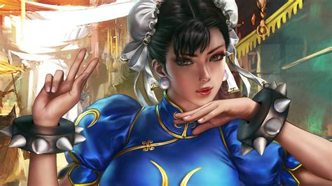 Wallpaper : Chun Li, Street Fighter, video game characters, female ...