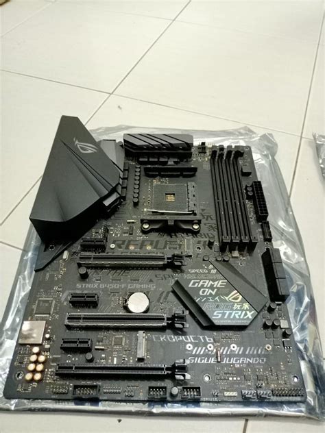 ASUS ROG STRIX MOTHERBOARD B450F GAMING, Computers & Tech, Parts ...