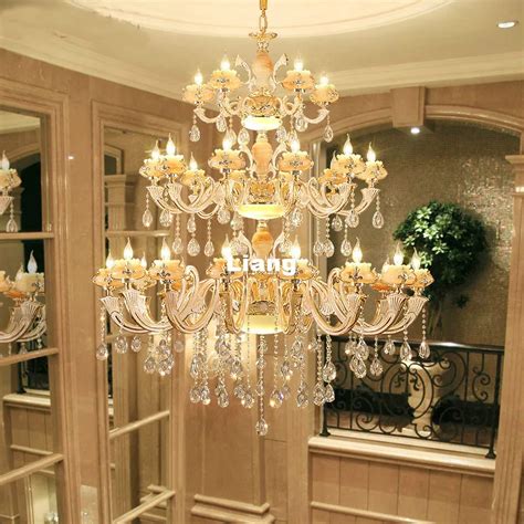 Europena Crystal Chandelier Luxury Living Room Decoration Lamp Dining ...