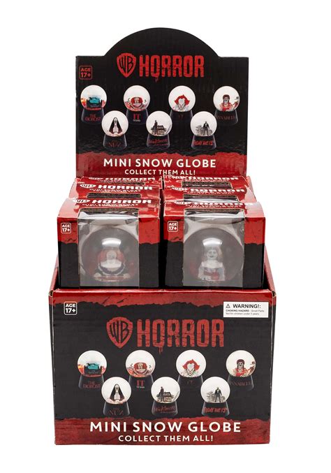 Mystery Mini WB Horror Snow Globes | Horror Movie Collectibles - $14.99