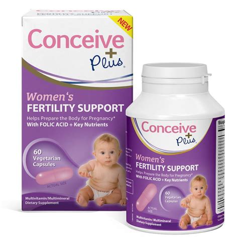 Conceive Plus Women's Fertility Support, 60 count - Walmart.com