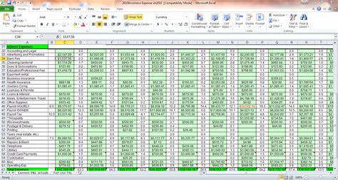 50 Small Business Tax Excel Spreadsheet