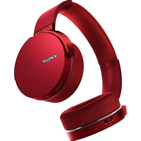 Sony XB950B1 Extra Bass Wireless Headphones w/App Control in Red 27242903036 | eBay