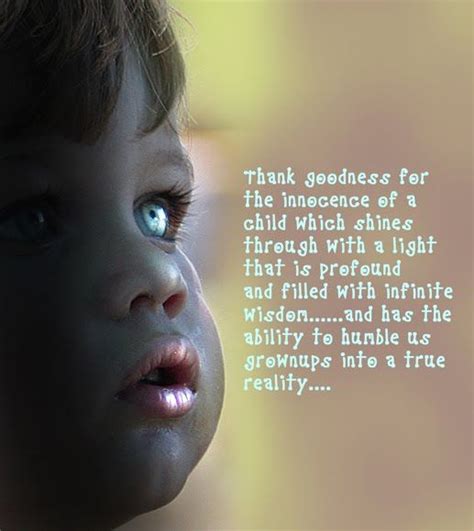 Innocence… | Innocence quotes, Quotes for kids, Return to innocence