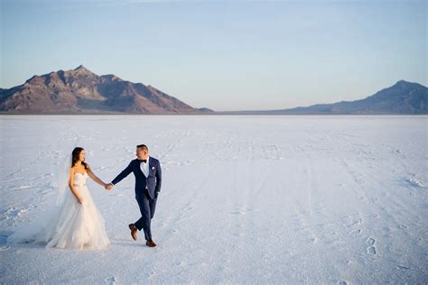 Bonneville Salt Flats Wedding Photos • Austen Diamond Photography