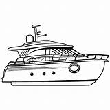 Yacht Coloring Page · Creative Fabrica sketch template