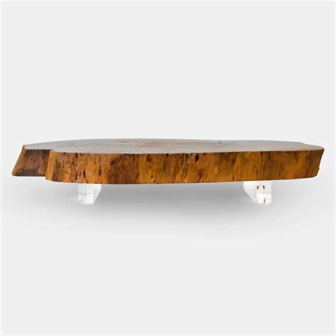 Vinhatico Crosscut Wood Coffee Table | Rotsen Furniture