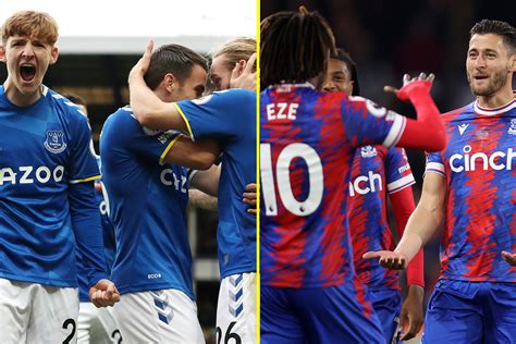 Everton vs Crystal Palace LIVE commentary: Calvert-Lewin starts as ...