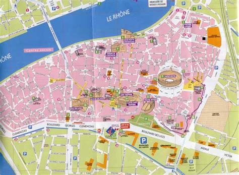 Arles Map - France